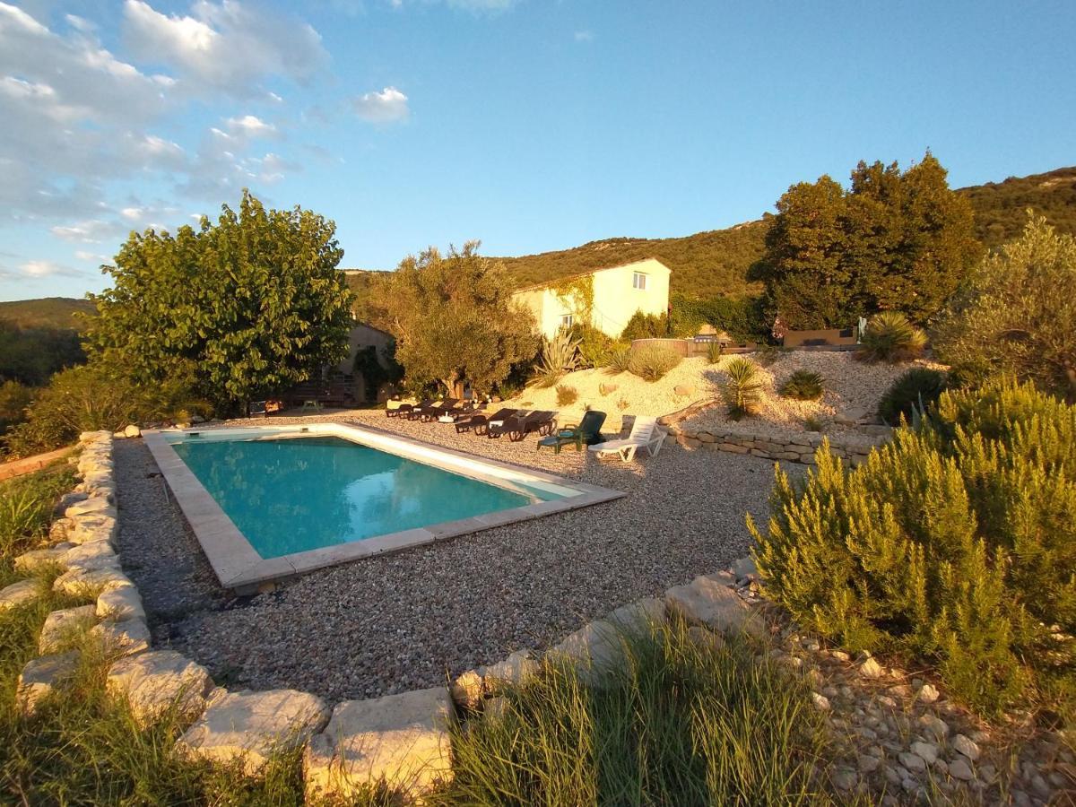Bed and Breakfast Les agaves à Grospierres Extérieur photo