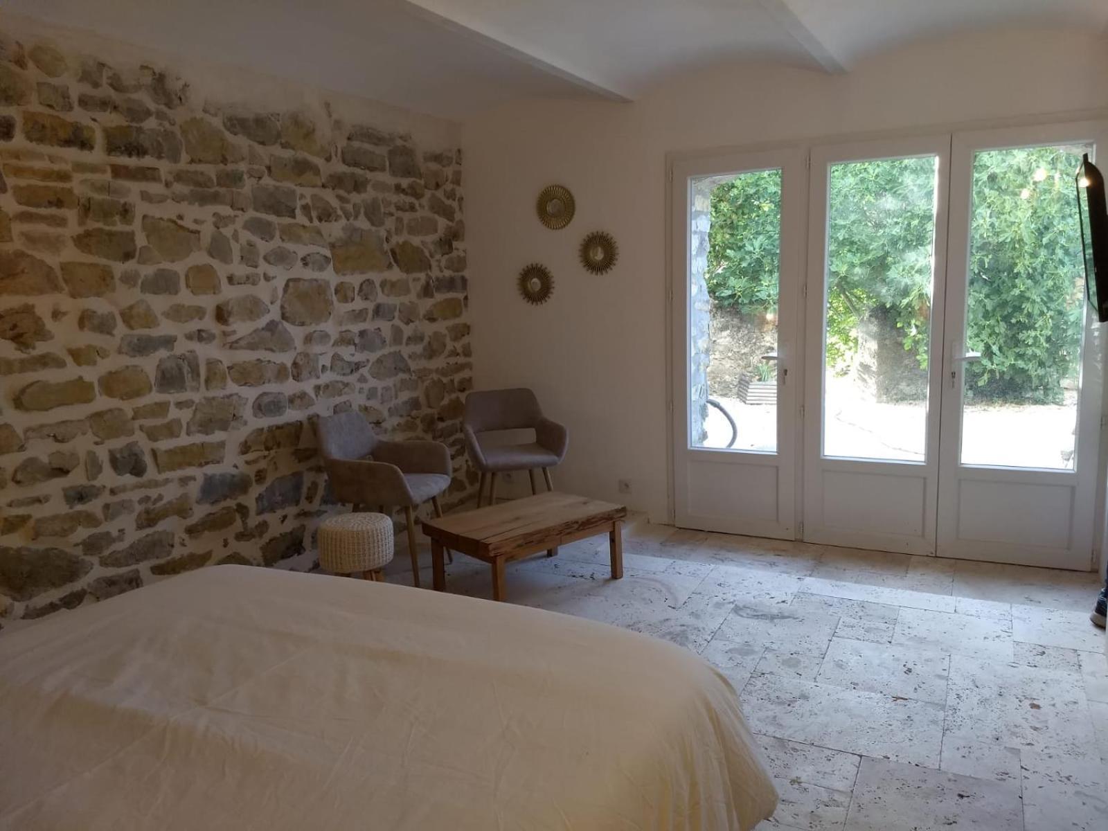 Bed and Breakfast Les agaves à Grospierres Extérieur photo